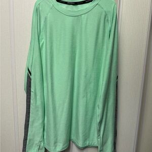 Russell Athletic Light Green Long Sleeve Shirt
